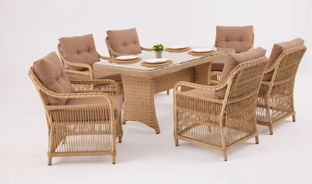 Monaco Berlin Bahçe ve Balkon Masa Seti (Capi)