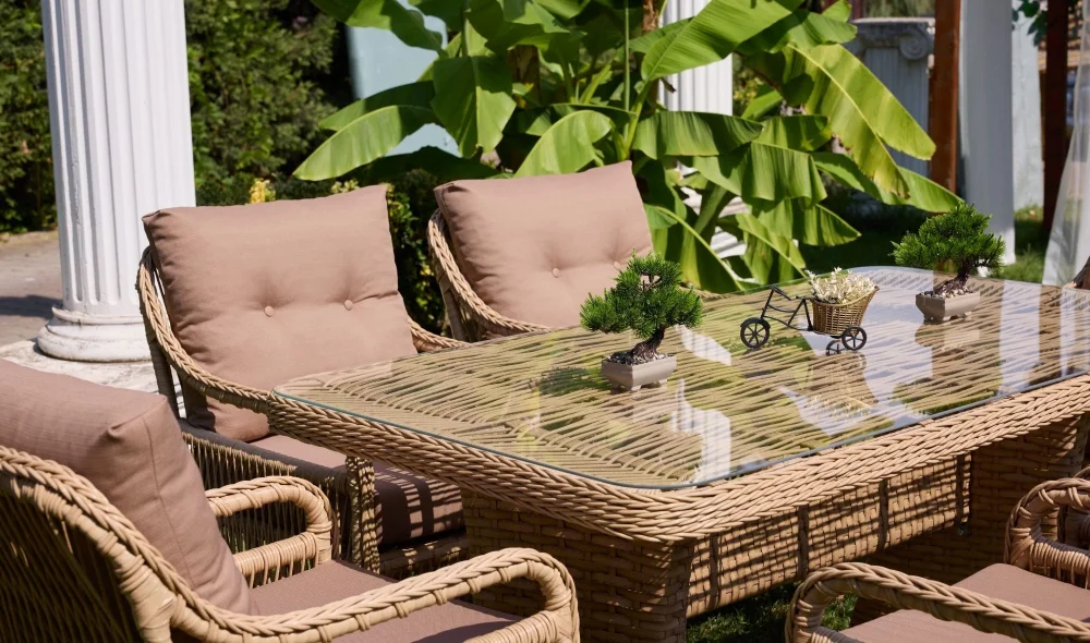 Monaco Berlin Bahçe ve Balkon Masa Seti (Capi)