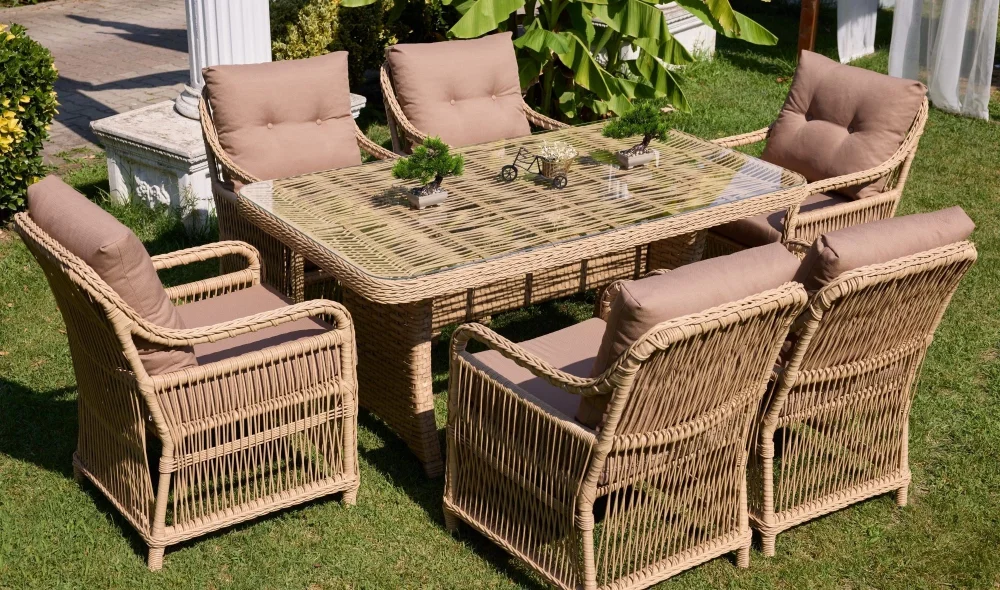 Monaco Berlin Bahçe ve Balkon Masa Seti (Capi)