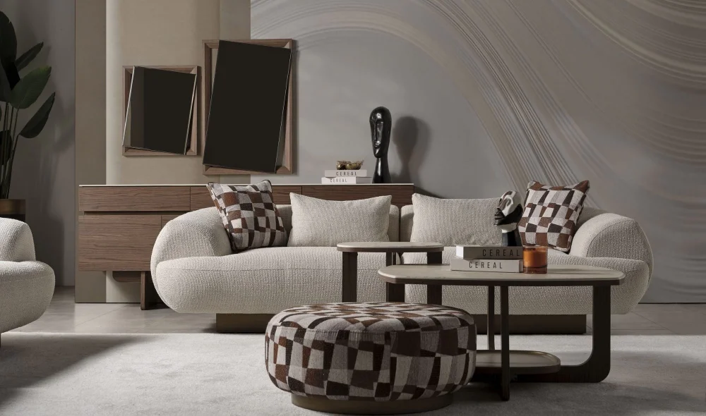 Monna Orta Sehpa Seti