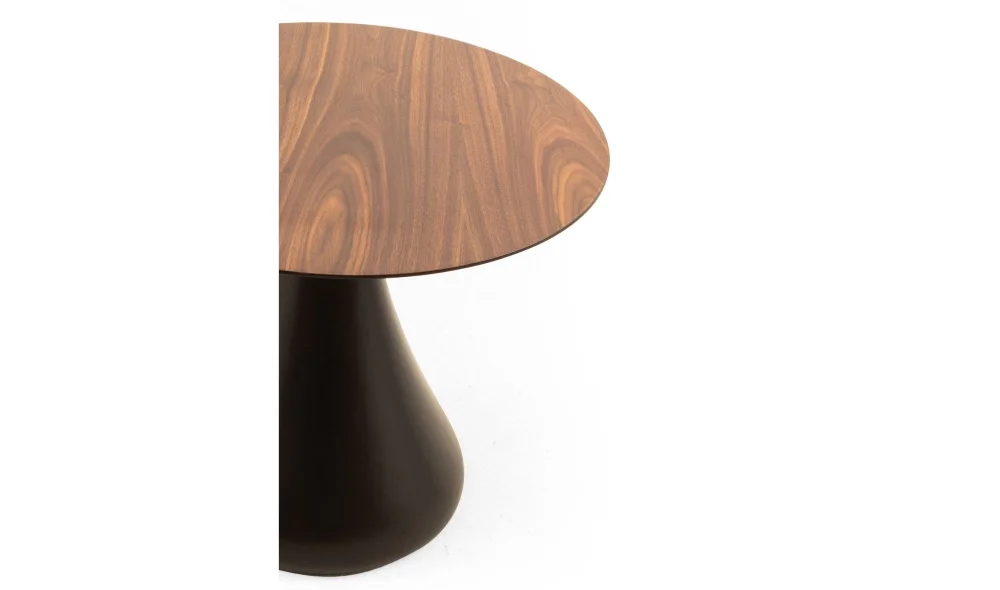 Mushroom İkili Ceviz Yan Sehpa