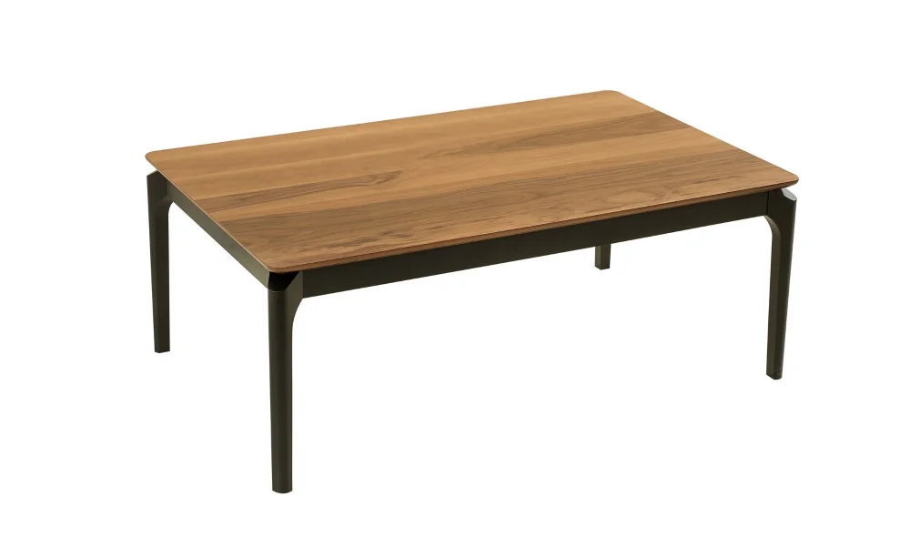 Napoli Ceviz-Siyah Orta Sehpa