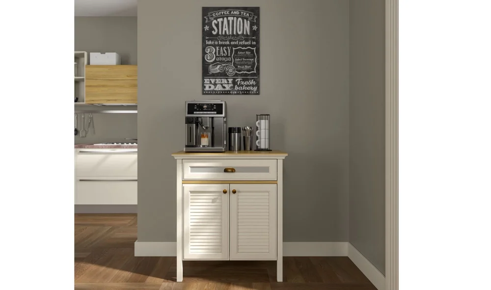 Natura Kahve Köşesi Dolabı