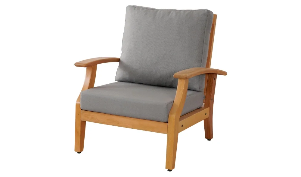 Naturel Teras Gri 7 Oturumlu Bahçe ve Balkon Takımı