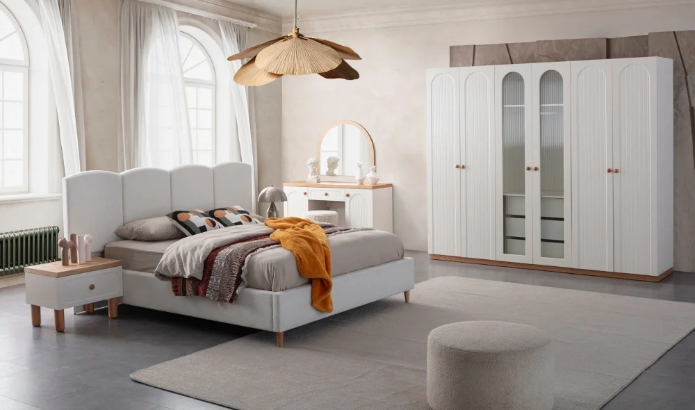 Nervür Bazalı Karyola (160x200)