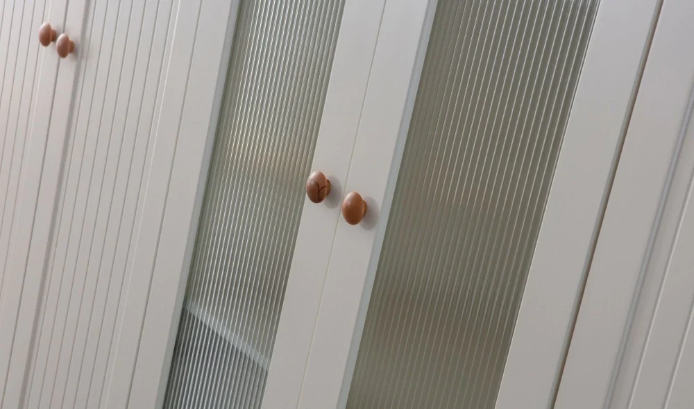 Nervür Beyaz Yatak Odası Takımı