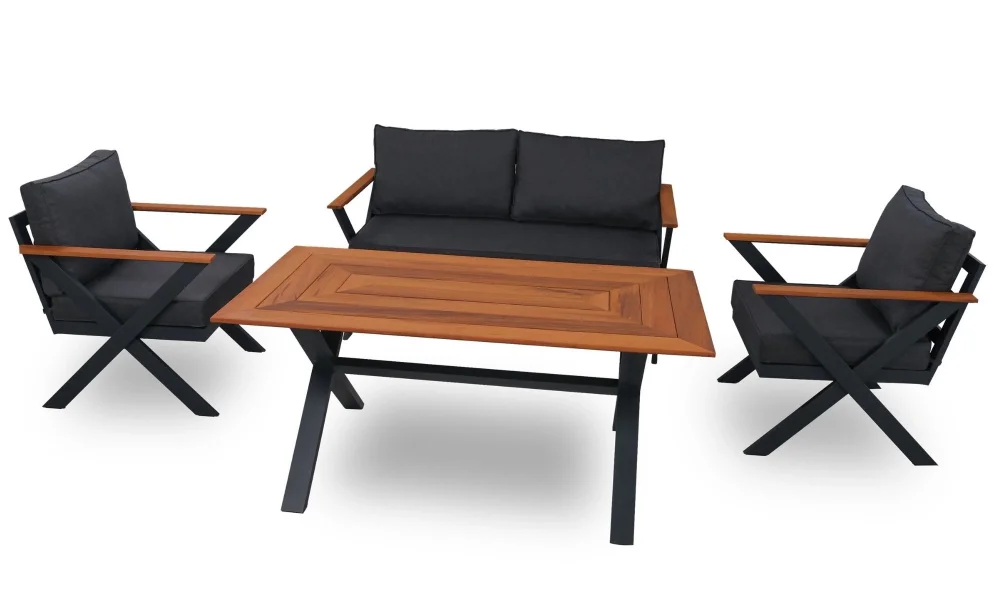 New York Mini İroko Bahçe ve Balkon Takımı