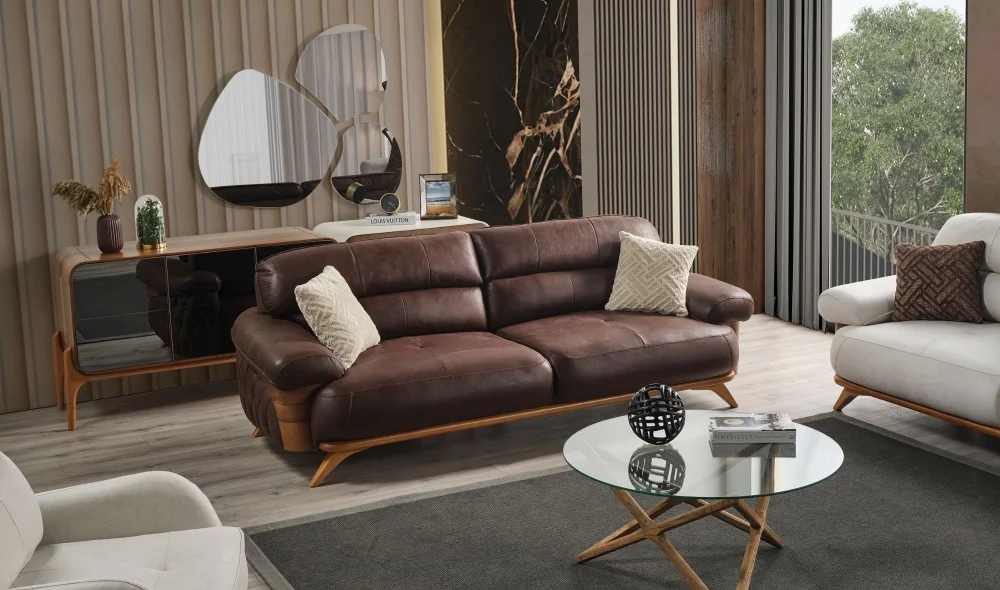 Nirvana Kahve 3lü Koltuk