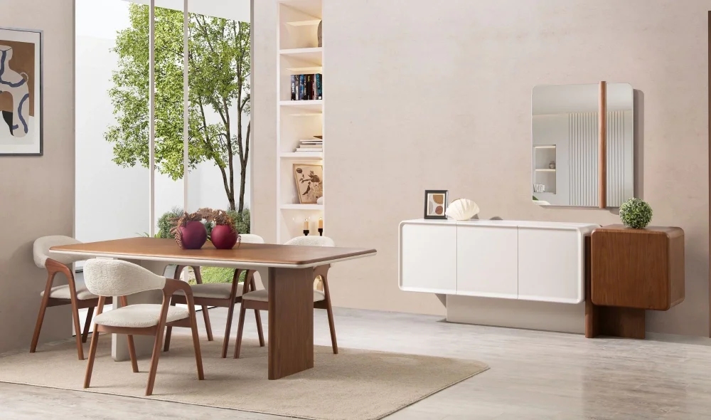 Nordik Yemek Odası Takımı