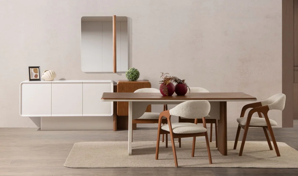 Nordik Yemek Odası Takımı