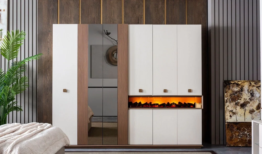 Orjin 6 kapaklı Gardrop