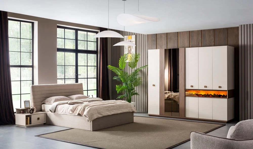 Orjin 6 kapaklı Gardrop