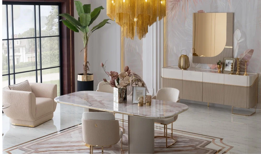 Oscar Yemek Masası Takımı