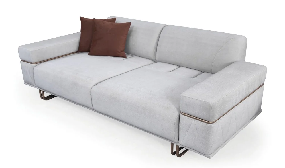 Oslo Ceviz 3lü Koltuk