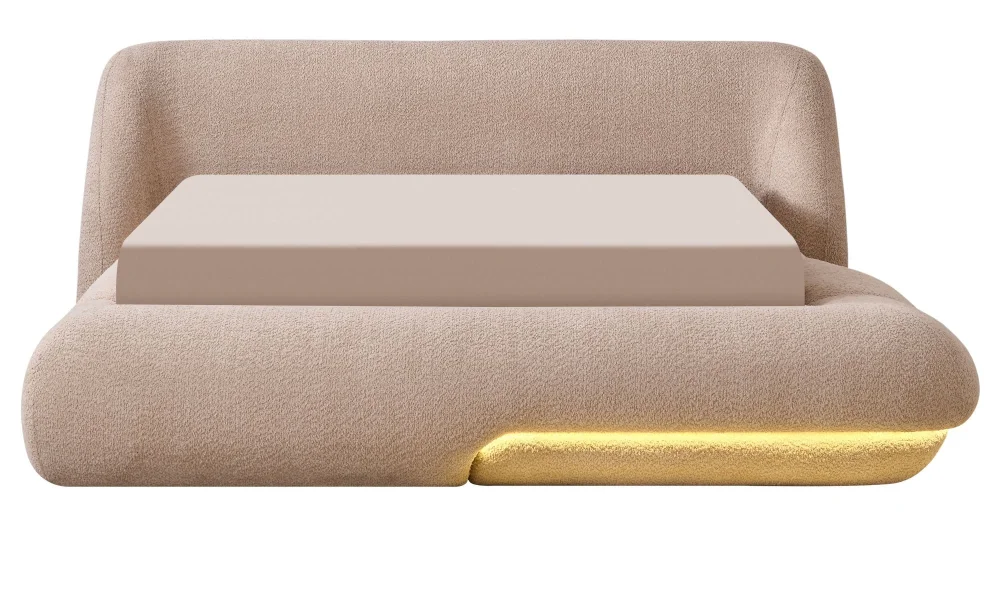 Oslo Bazalı Karyola (160x200)