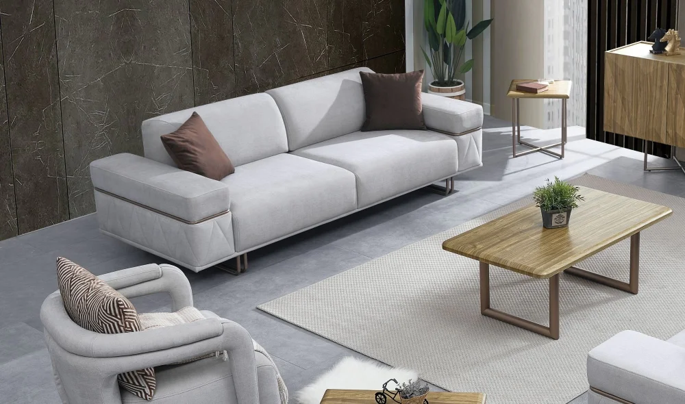 Oslo Ceviz Koltuk Takımı