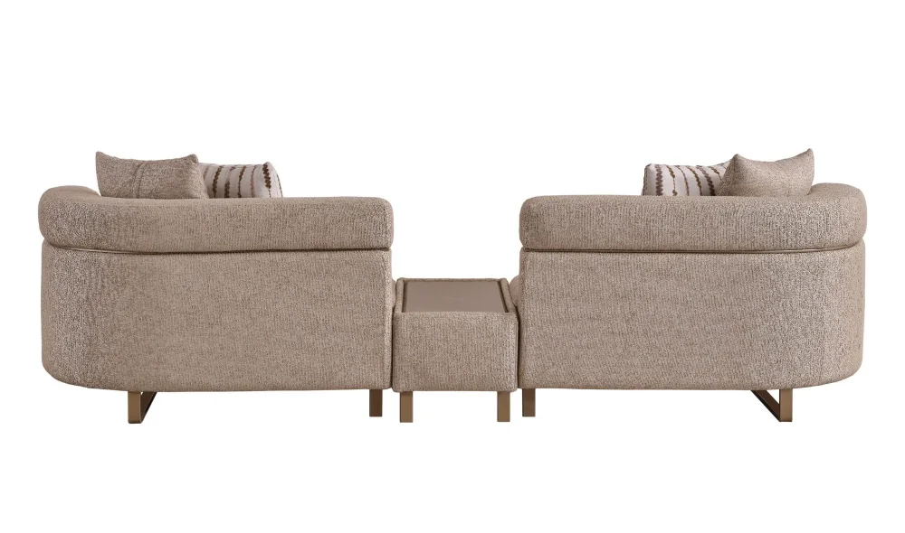 Oslo Luxury Sehpalı 3lü Koltuk