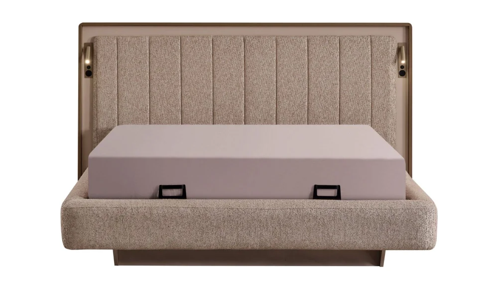 Oslo Luxury Bazalı Karyola (180x200)