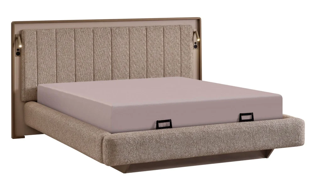 Oslo Luxury Bazalı Karyola (180x200)