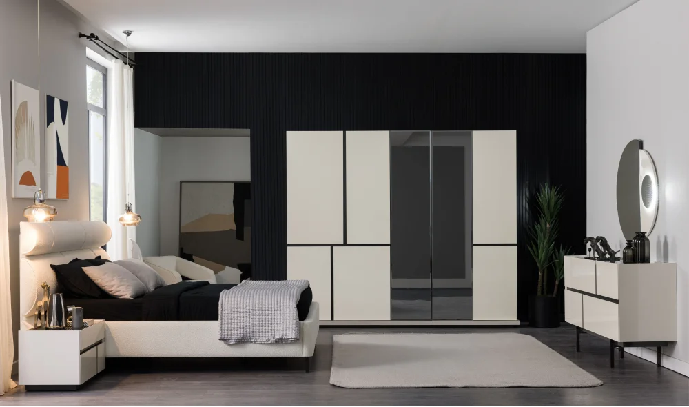 Pablo 5 Kapaklı Gardrop