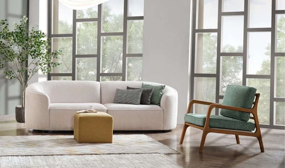 Pafu Dinlenmeli Köşe Koltuk Takımı