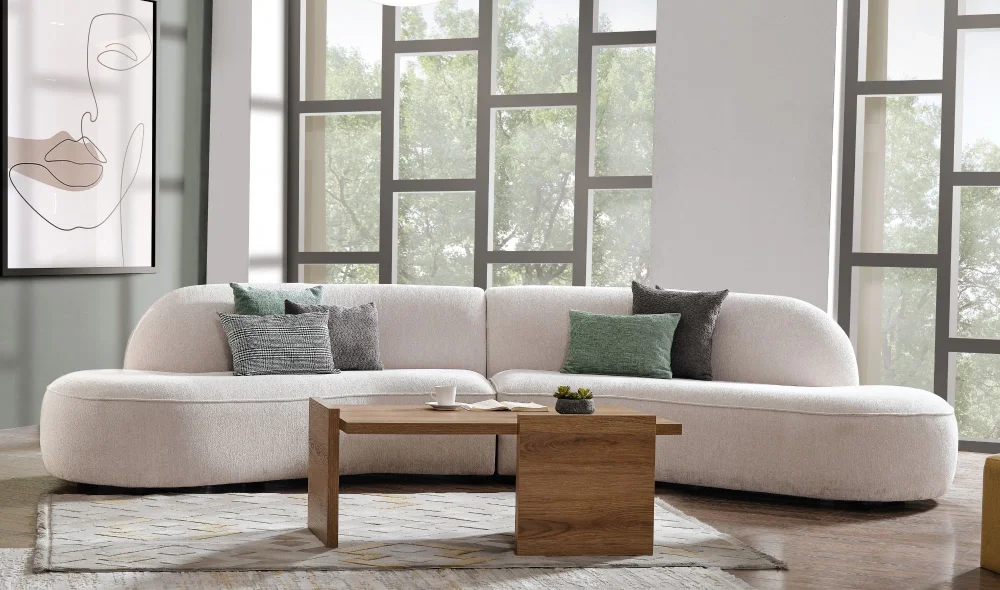 Pafu Dinlenmeli Köşe Koltuk Takımı