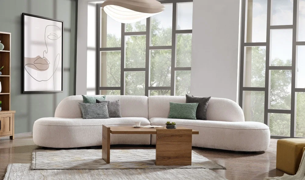 Pafu Dinlenmeli Köşe Koltuk Takımı