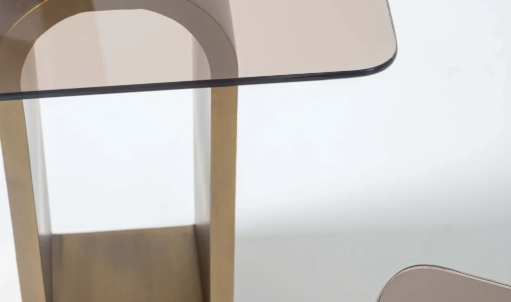 Palermo Brass Orta Sehpa Seti