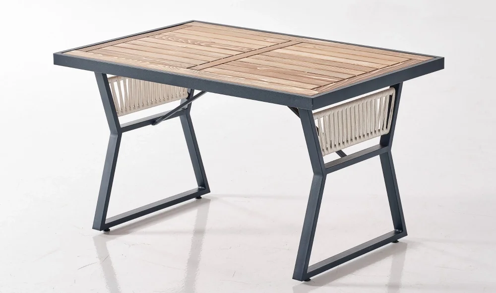 Palma Antrasit Üçlü Bahçe ve Balkon Takımı