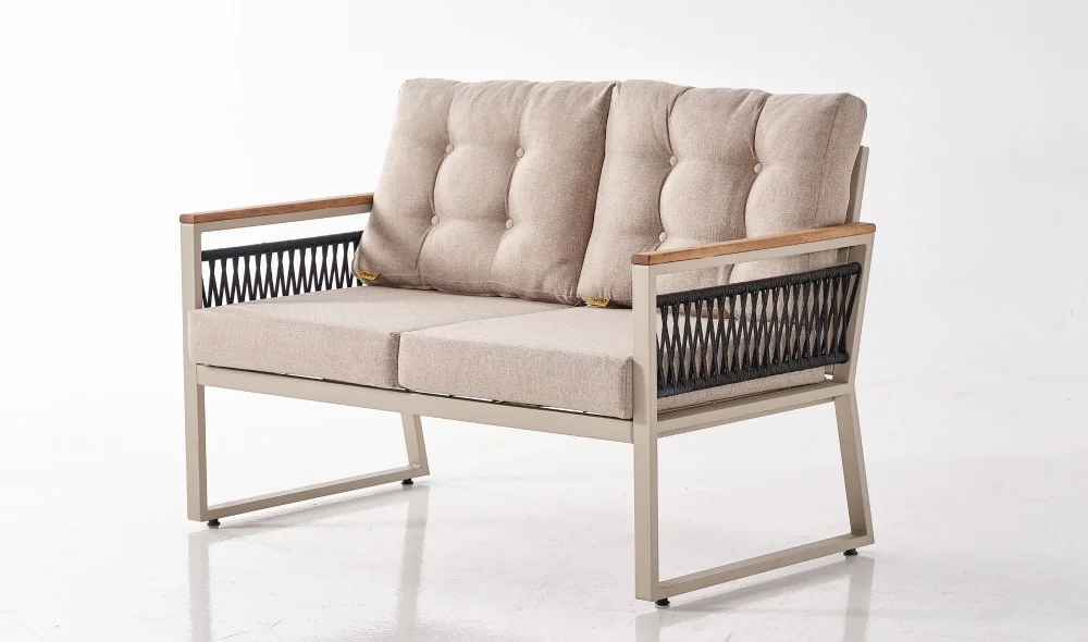 Palma Cappucino İkili Bahçe ve Balkon Takımı