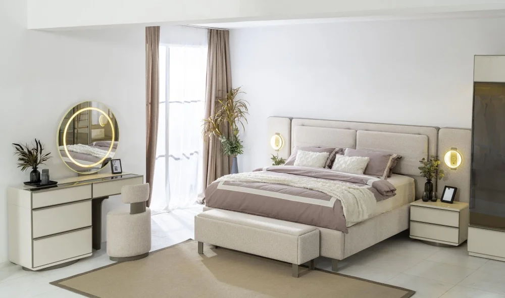 Pamukkale Bazalı Karyola (160x200)