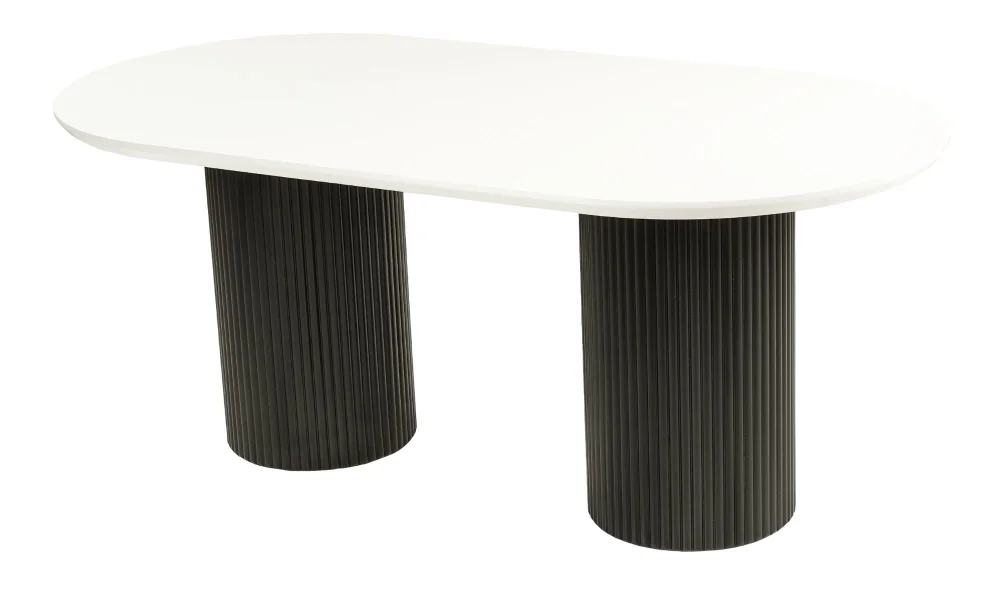 Pena Siyah Beyaz Mutfak Masası