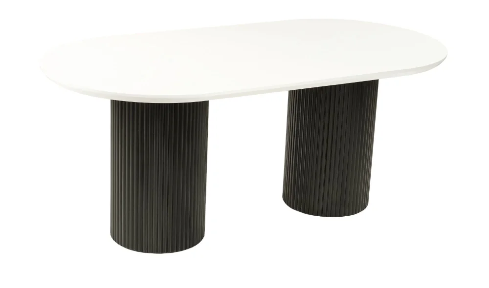 Pena Siyah Beyaz Mutfak Masası