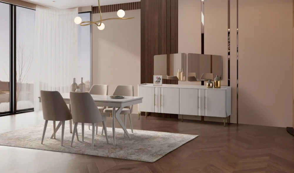 Perla Konsol ve Ayna