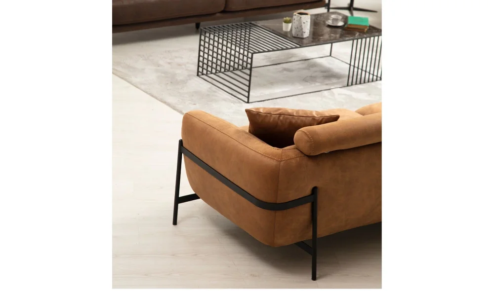 Premium 3lü Koltuk (Turuncu)