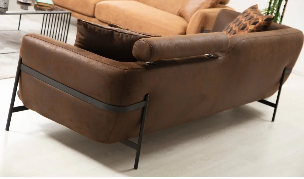 Premium 3lü Koltuk (Kahve)