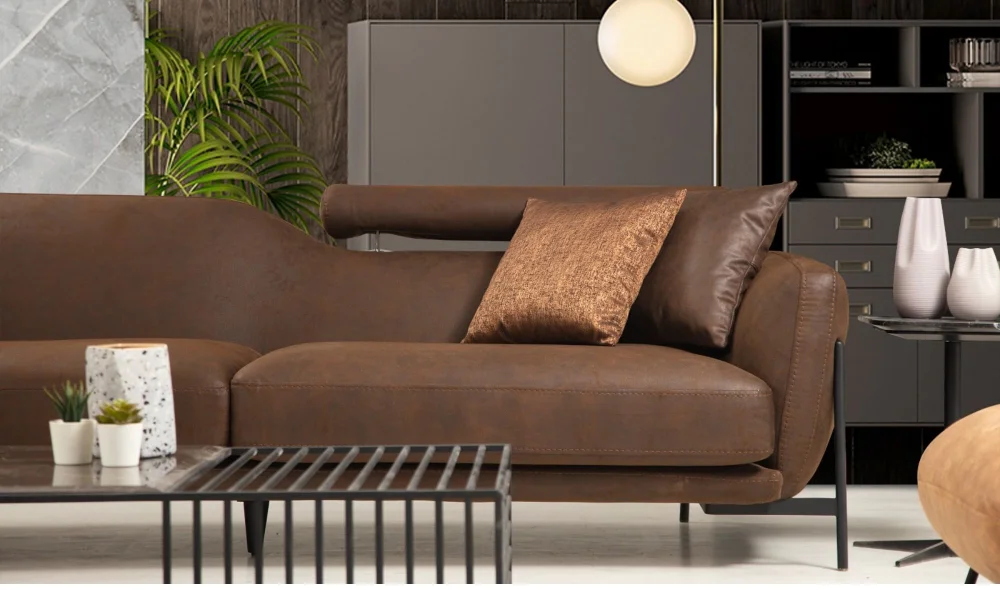 Premium 3lü Koltuk (Kahve)