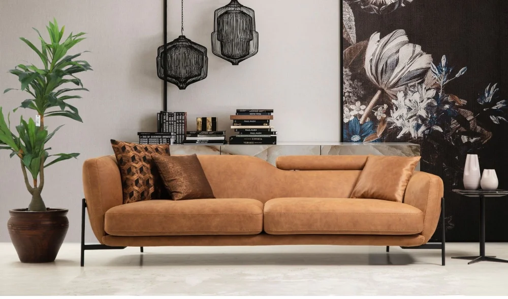 Premium 3lü Koltuk (Turuncu)