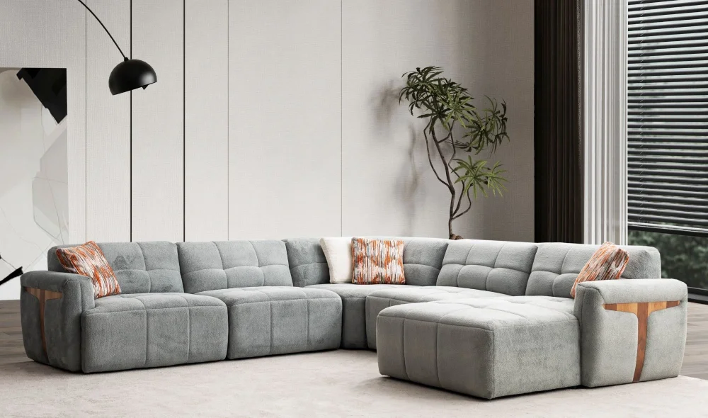 Prime Midi Dinlenmeli Köşe Koltuk Takımı