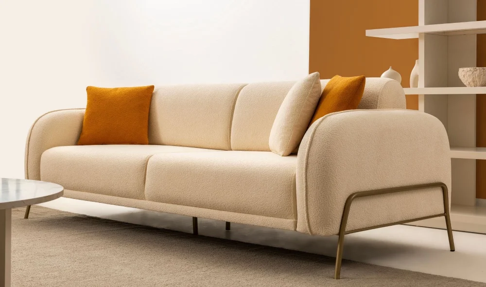 Puffy Turuncu Koltuk Takımı