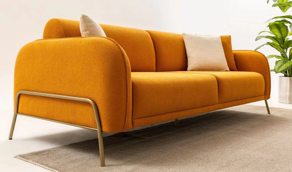 Puffy Turuncu Koltuk Takımı