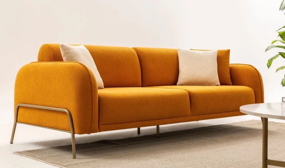 Puffy Turuncu Koltuk Takımı