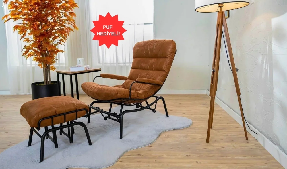 Relax Sallanır Berjer (Kahve)