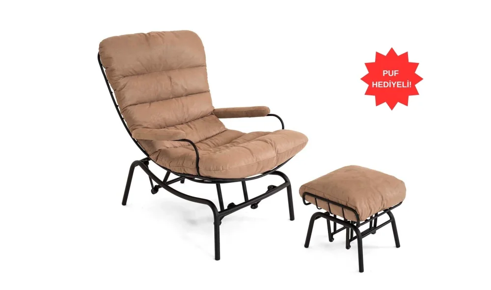 Relax Sallanır Berjer (Krem)