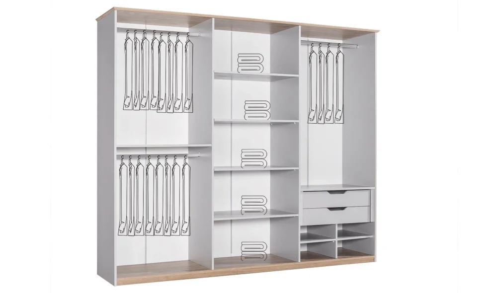 Respiro 6 Kapaklı Dolap