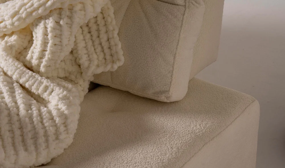 Rest Açılır Yataklı Modüler 2li Kolsuz Kanepe