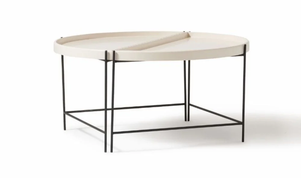 Rita Orta Sehpa Seti (Ekru)