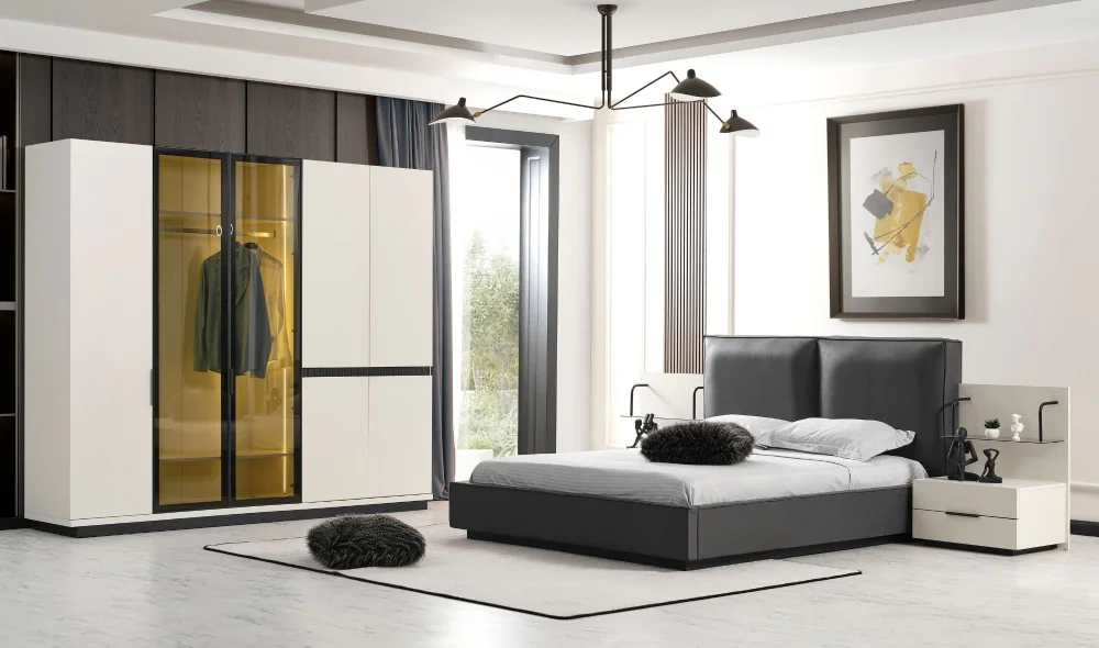 Safir 5 Kapaklı Gardrop