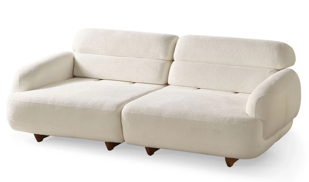 Sedef Beyaz 3lü Koltuk