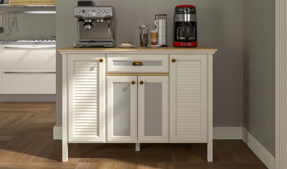 Serena Kahve Köşesi Dolabı